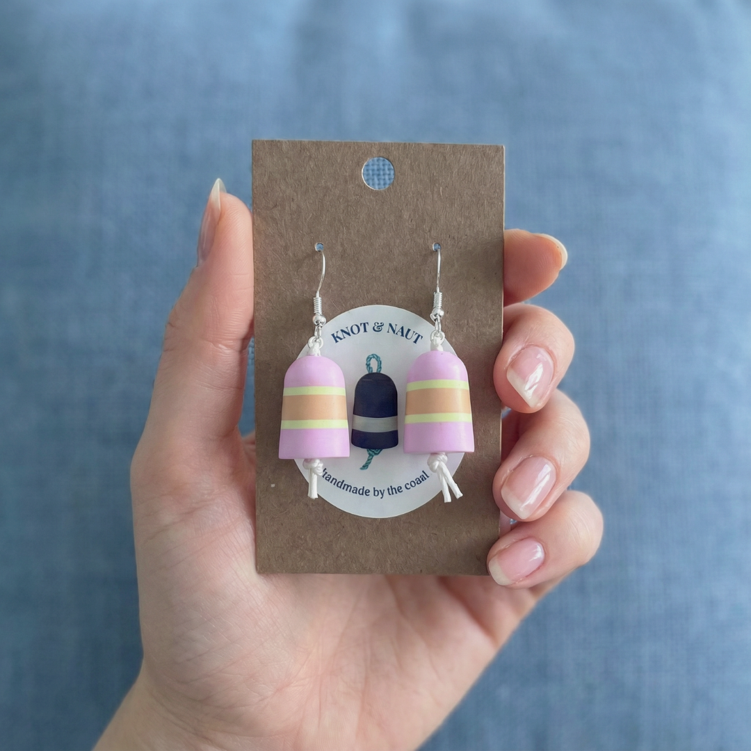 Golden Hour Buoy Earrings - Knot & Naut