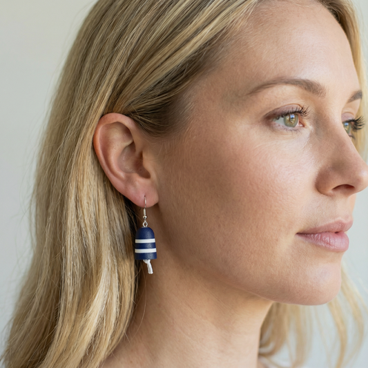 Main Street Buoy Earrings - Knot & Naut