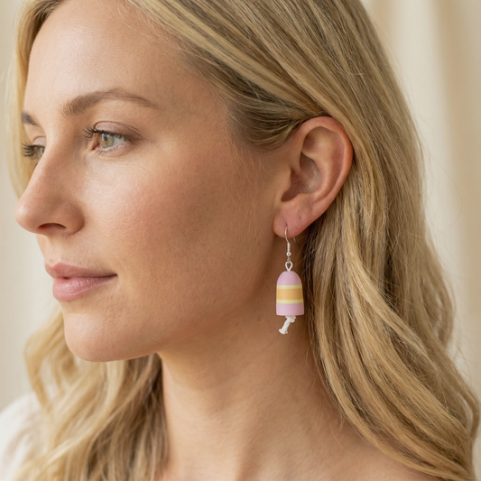 Golden Hour Buoy Earrings - Knot & Naut