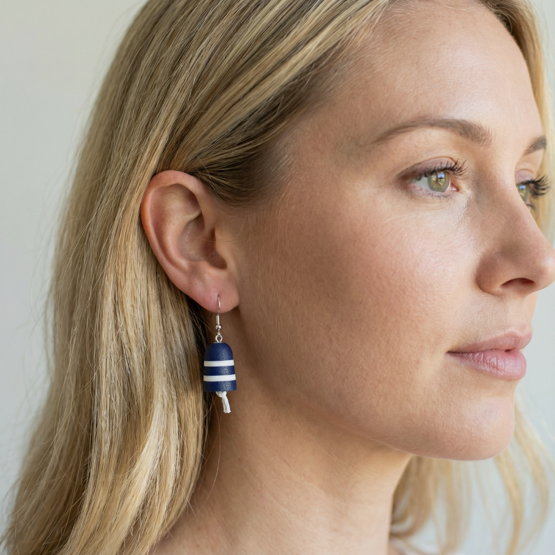 Main Street Buoy Earrings - Knot & Naut