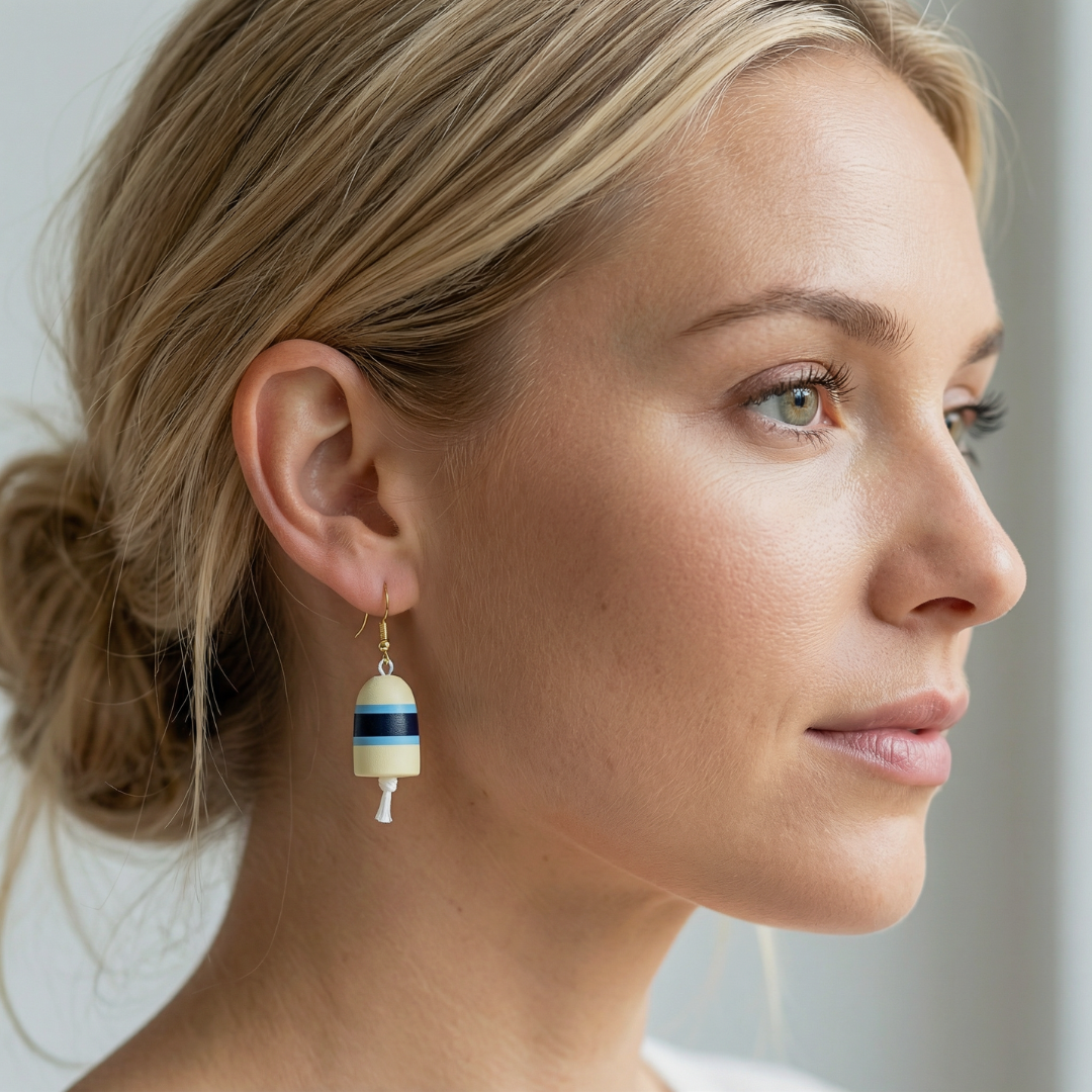 Puddle Jumper Buoy Earrings - Knot & Naut