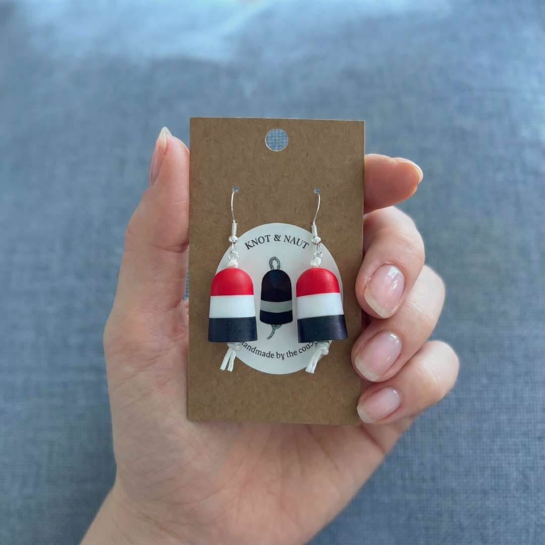 Rock-It-Pop Buoy Earrings - Knot & Naut